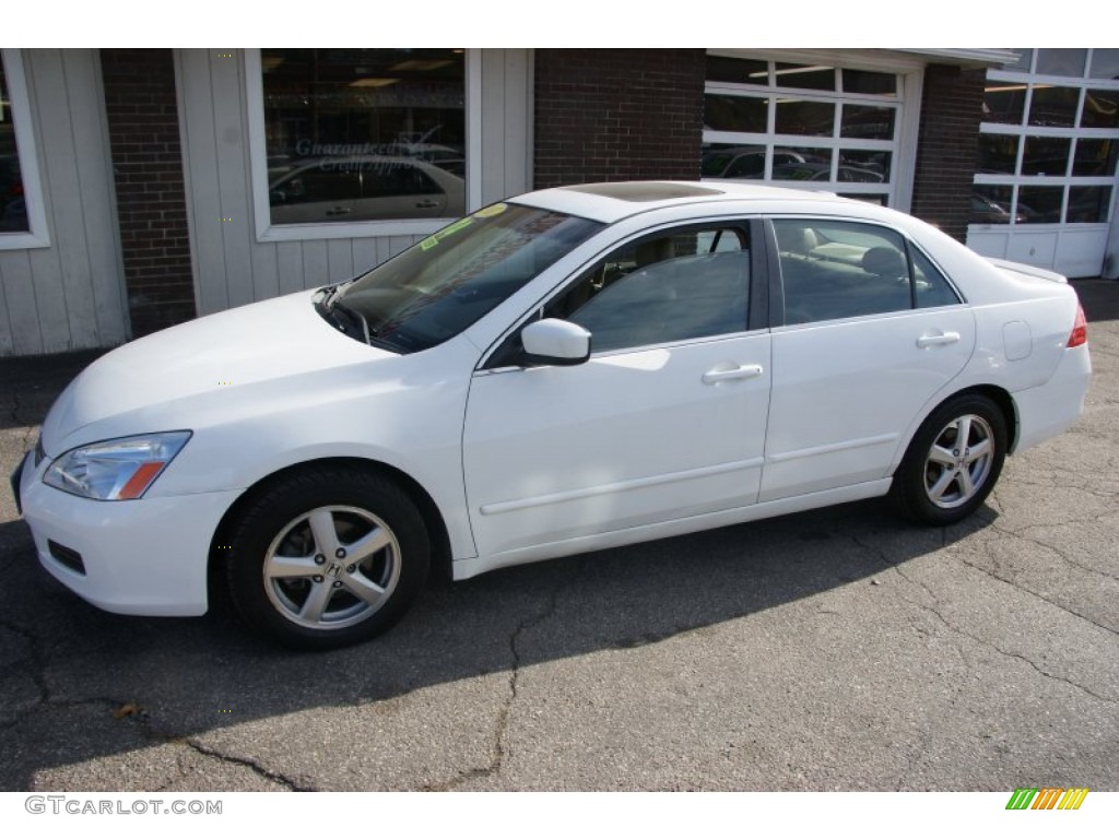 Taffeta White Honda Accord
