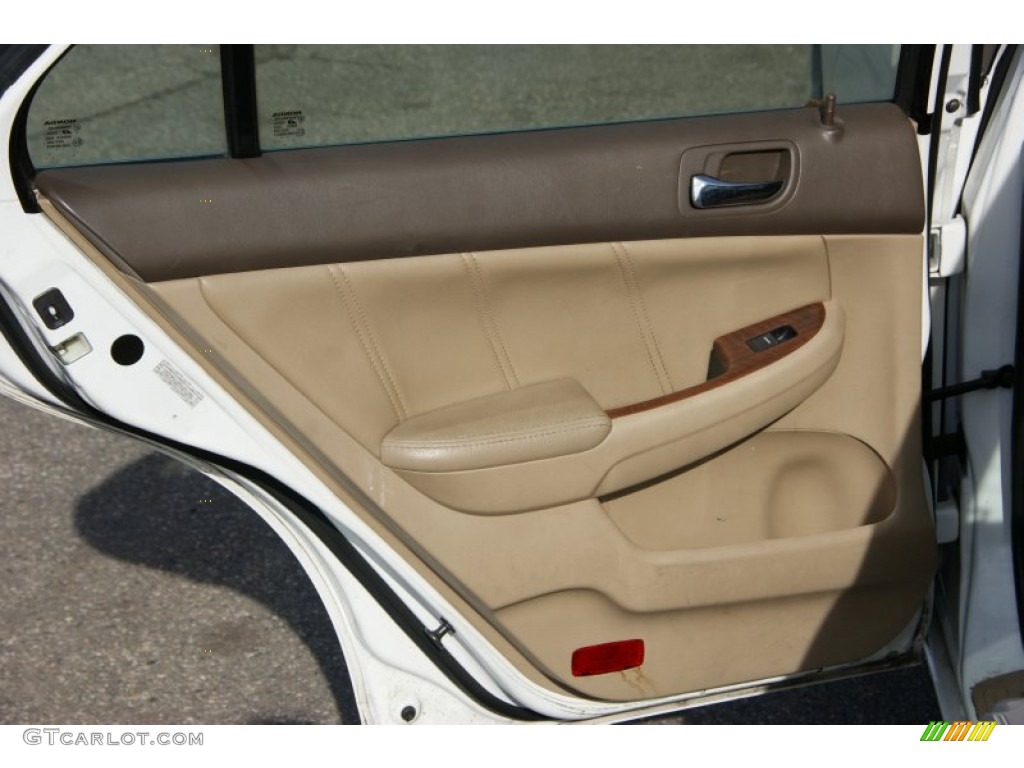 2007 Accord EX-L Sedan - Taffeta White / Gray photo #13