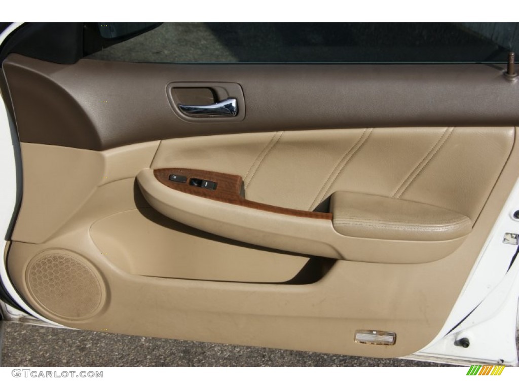 2007 Accord EX-L Sedan - Taffeta White / Gray photo #16