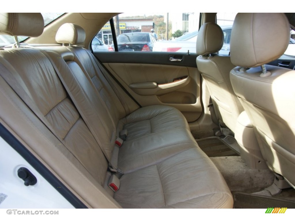 2007 Accord EX-L Sedan - Taffeta White / Gray photo #17