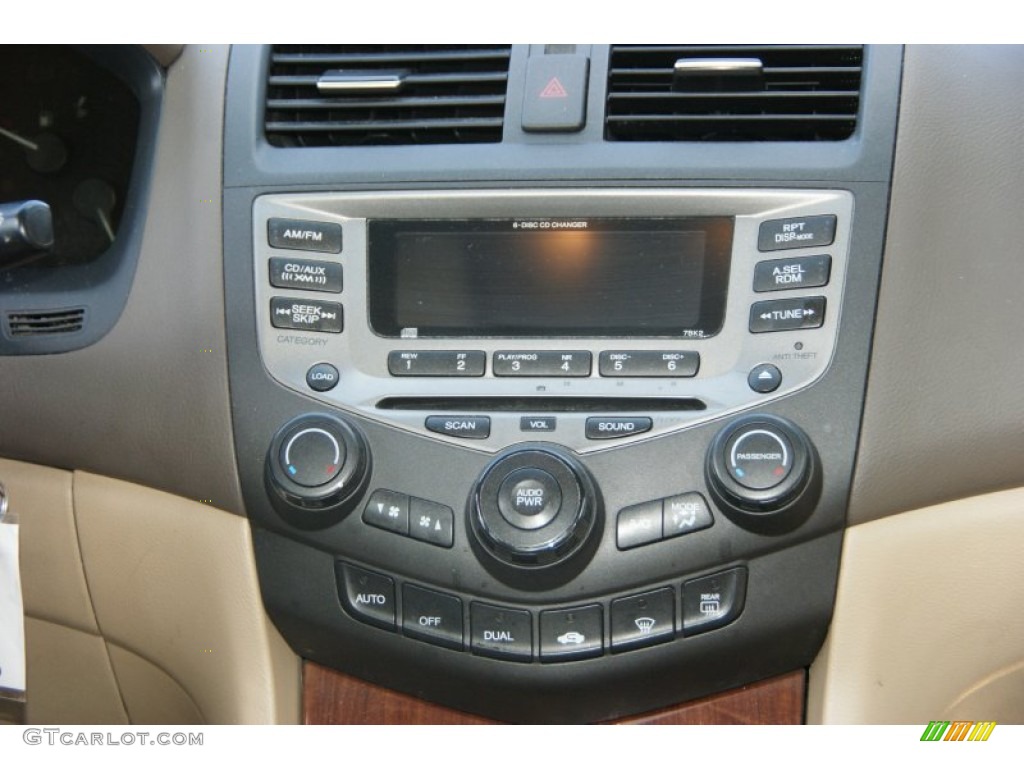 2007 Accord EX-L Sedan - Taffeta White / Gray photo #22