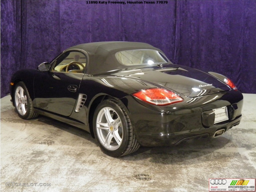 2009 Boxster  - Black / Sand Beige photo #19