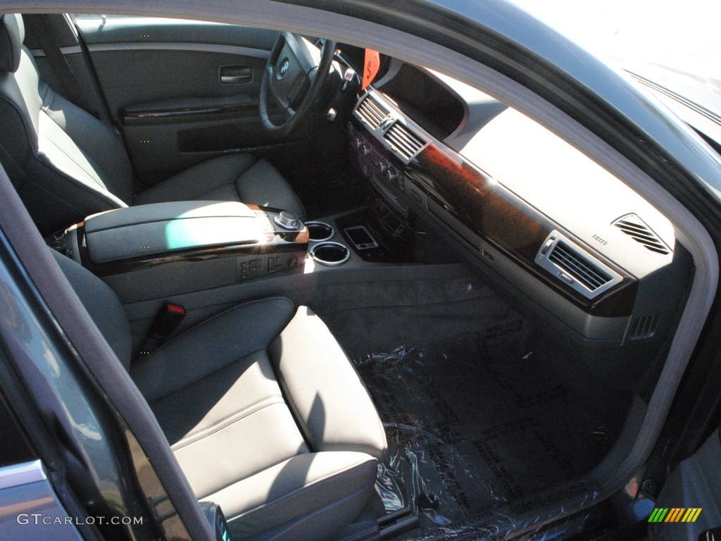 2006 7 Series 750Li Sedan - Titanium Grey Metallic / Basalt Grey/Flannel Grey photo #3