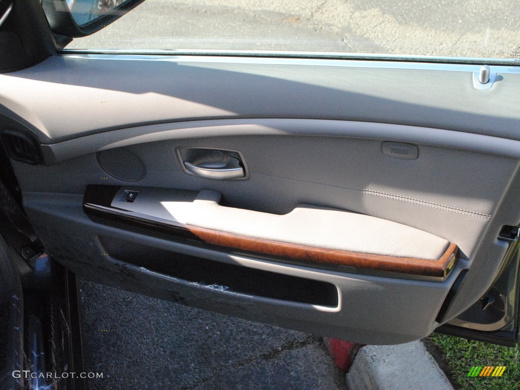 2006 7 Series 750Li Sedan - Titanium Grey Metallic / Basalt Grey/Flannel Grey photo #4