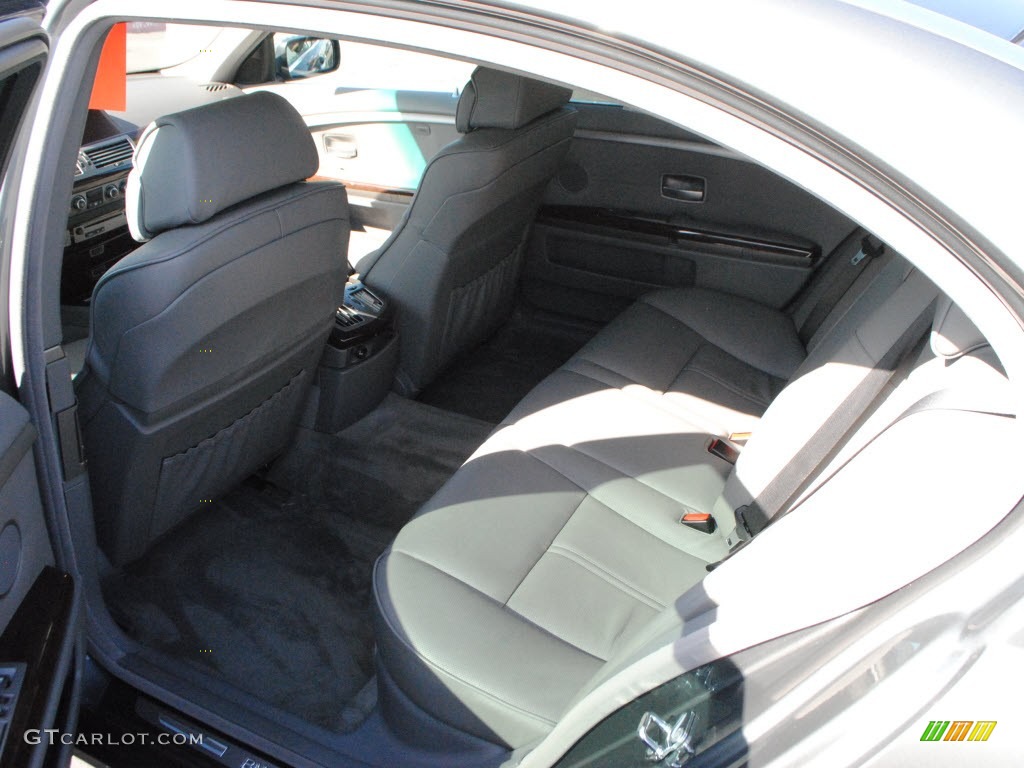 2006 7 Series 750Li Sedan - Titanium Grey Metallic / Basalt Grey/Flannel Grey photo #10