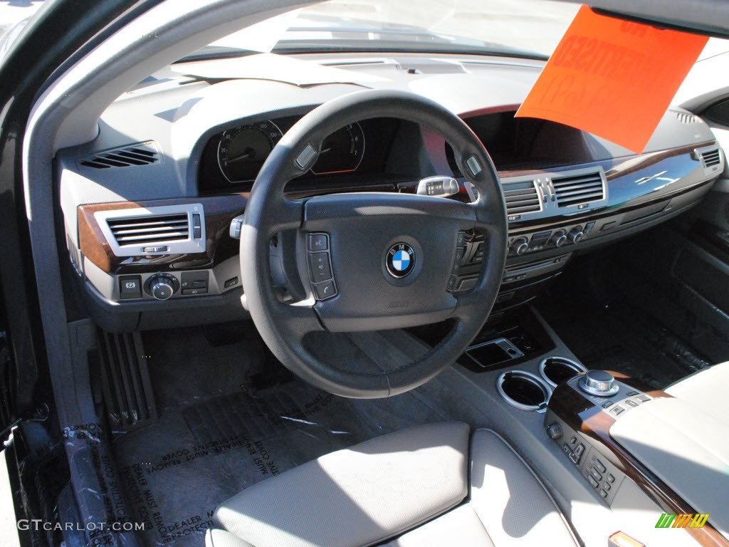2006 7 Series 750Li Sedan - Titanium Grey Metallic / Basalt Grey/Flannel Grey photo #13