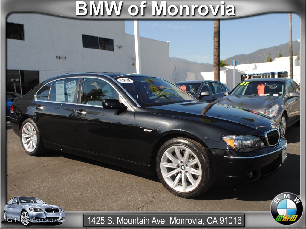 Jet Black BMW 7 Series