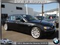 2008 Jet Black BMW 7 Series 750Li Sedan  photo #1