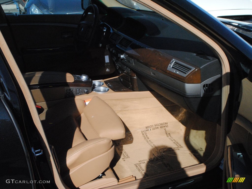 2008 7 Series 750Li Sedan - Jet Black / Natural Brown photo #3