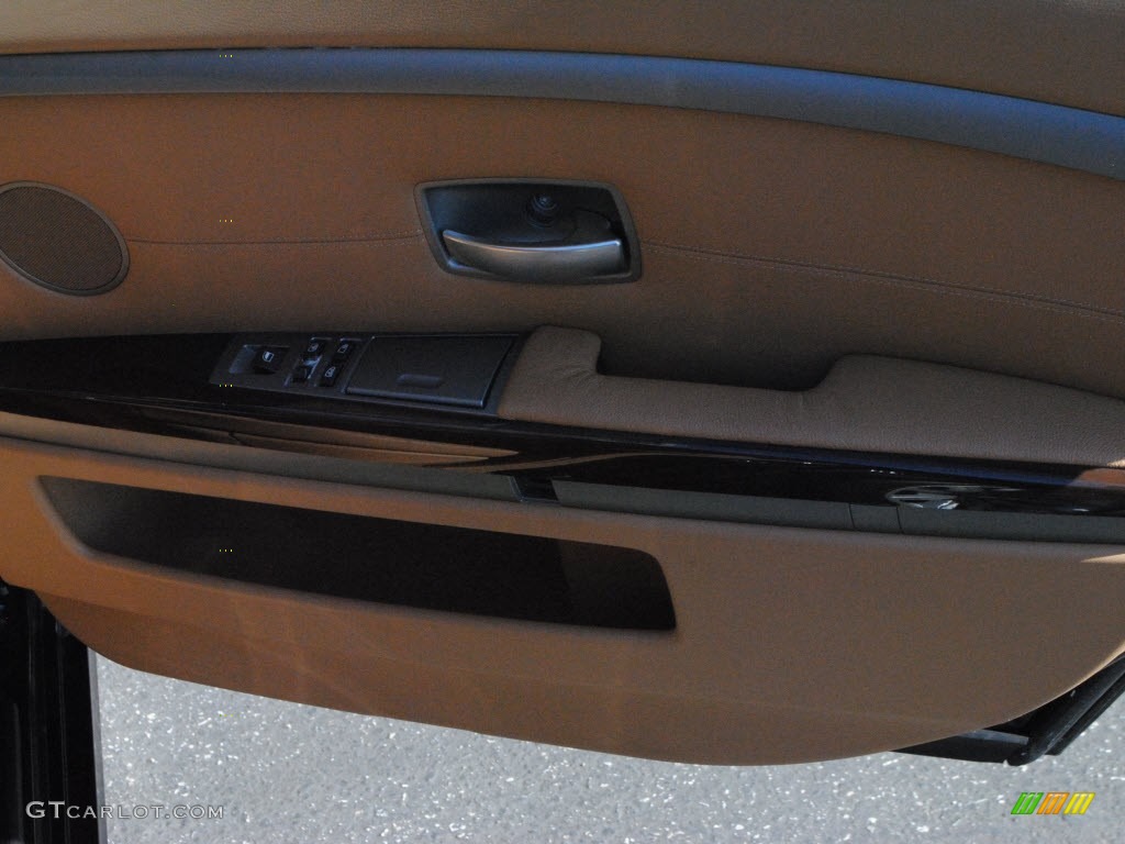 2008 7 Series 750Li Sedan - Jet Black / Natural Brown photo #6