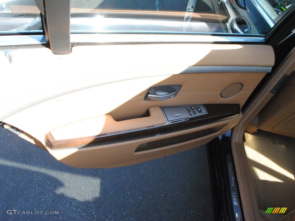 2008 7 Series 750Li Sedan - Jet Black / Natural Brown photo #13