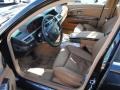 2008 Jet Black BMW 7 Series 750Li Sedan  photo #15