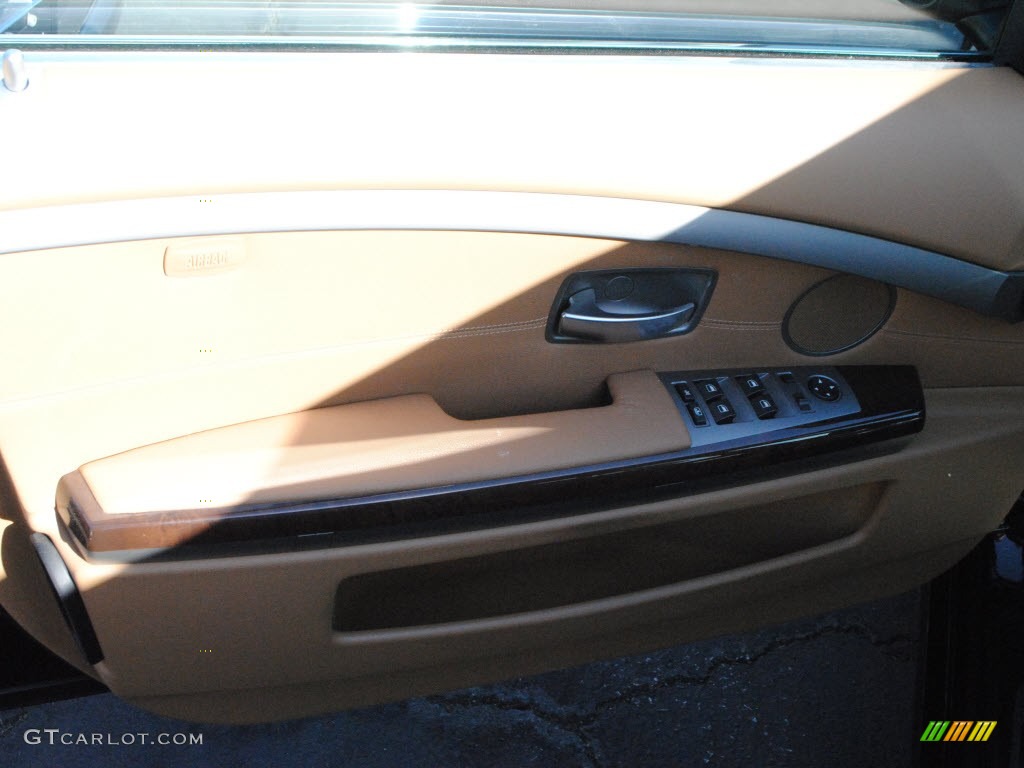 2008 7 Series 750Li Sedan - Jet Black / Natural Brown photo #16