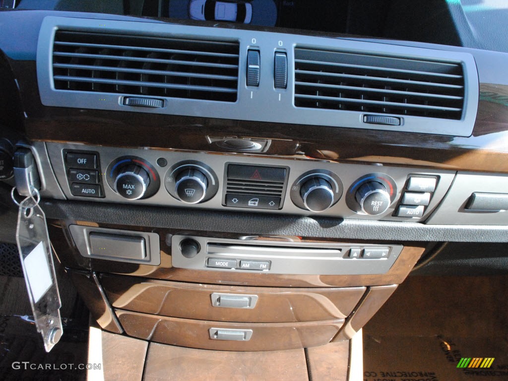 2008 7 Series 750Li Sedan - Jet Black / Natural Brown photo #23