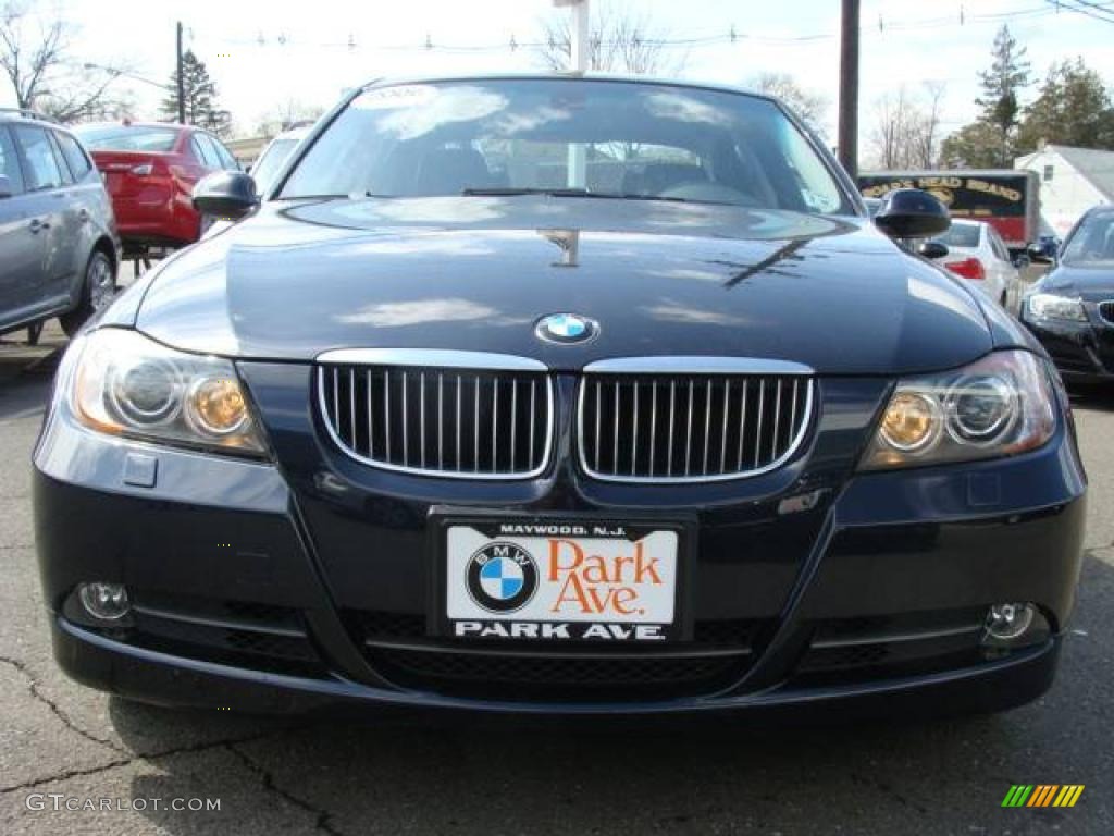 2006 3 Series 330xi Sedan - Monaco Blue Metallic / Black photo #3