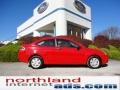 Vermillion Red 2008 Ford Focus S Coupe