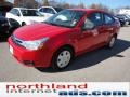 2008 Vermillion Red Ford Focus S Coupe  photo #4