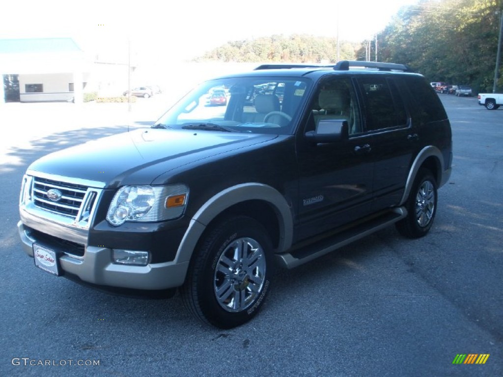 2006 Explorer Eddie Bauer - Dark Stone Metallic / Camel photo #13