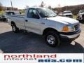 2004 Silver Metallic Ford F150 XL Heritage Regular Cab 4x4  photo #2