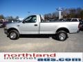 2004 Silver Metallic Ford F150 XL Heritage Regular Cab 4x4  photo #5