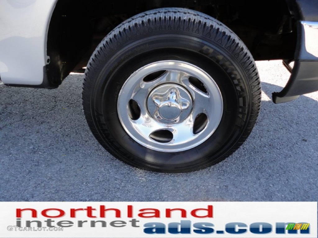 2004 F150 XL Heritage Regular Cab 4x4 - Silver Metallic / Dark Flint photo #9