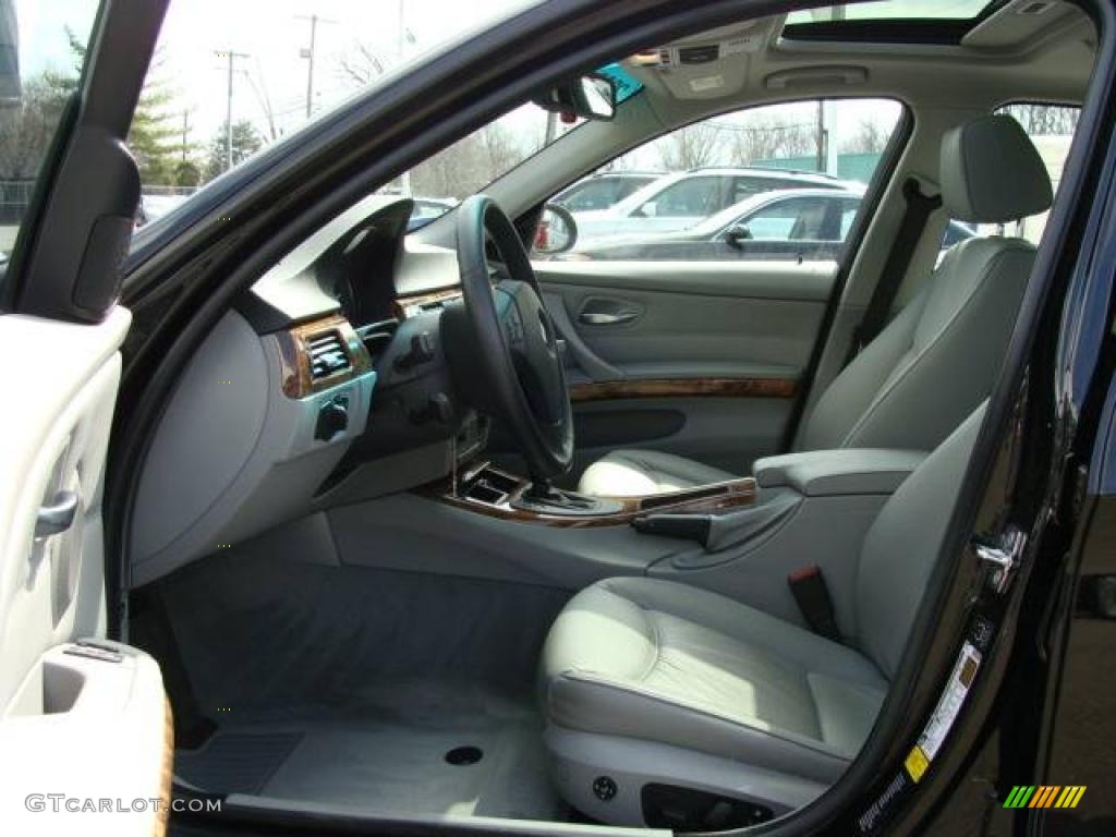 2006 3 Series 325xi Sedan - Jet Black / Grey photo #10