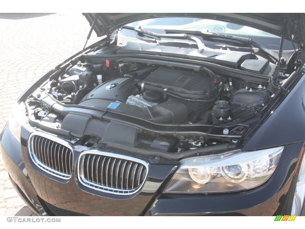 2009 3 Series 335i Sedan - Black Sapphire Metallic / Black photo #47
