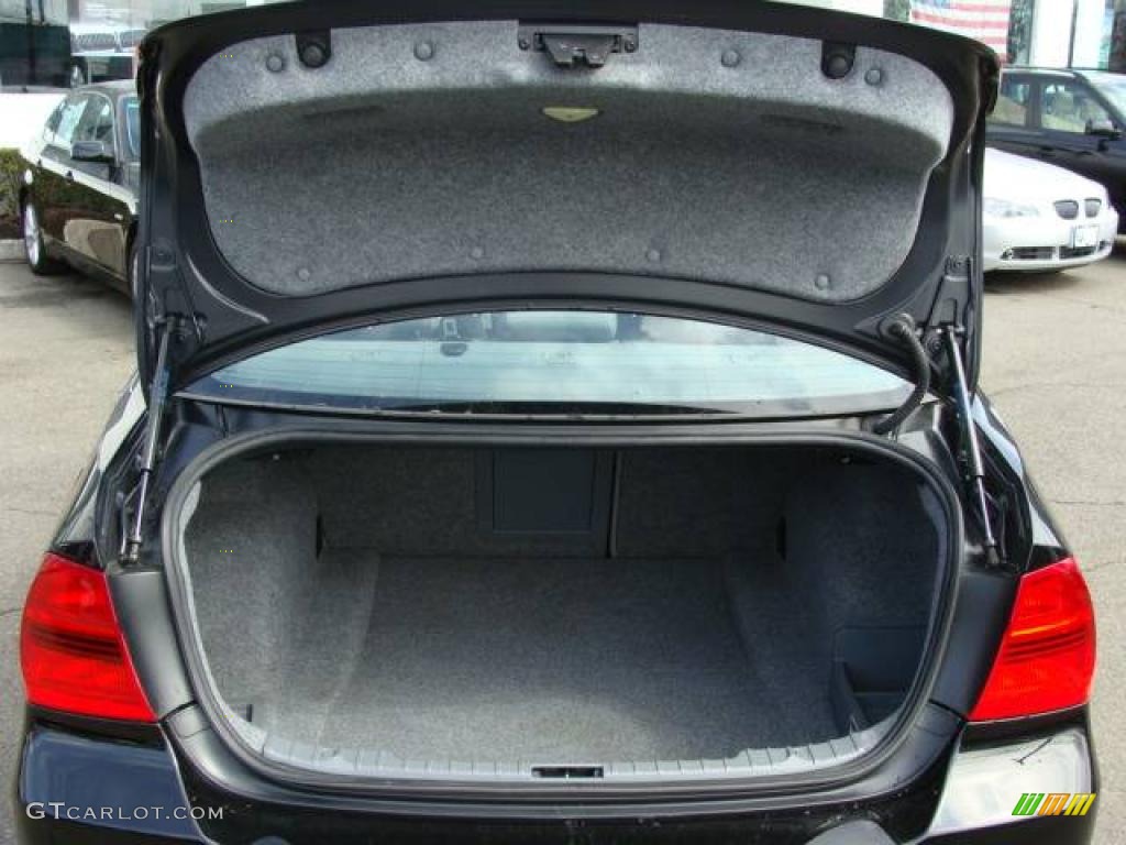 2006 3 Series 325xi Sedan - Jet Black / Grey photo #18