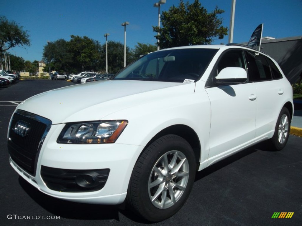 2009 Q5 3.2 Premium quattro - Ibis White / Black photo #13