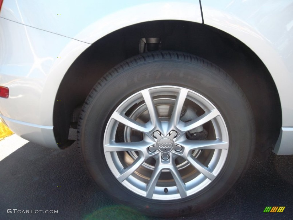 2009 Q5 3.2 Premium quattro - Ice Silver Metallic / Black photo #4