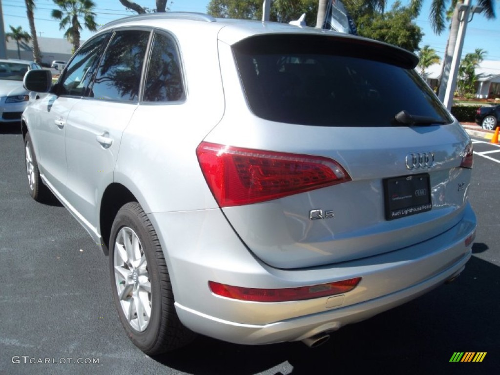 2009 Q5 3.2 Premium quattro - Ice Silver Metallic / Black photo #9