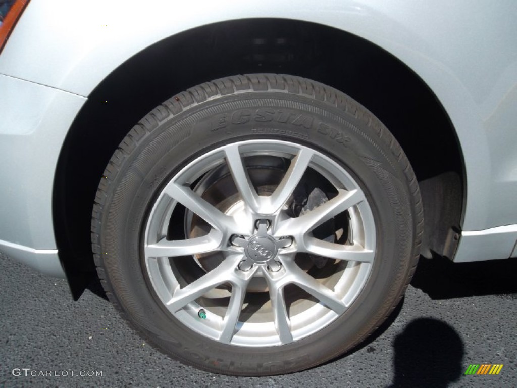 2009 Q5 3.2 Premium quattro - Ice Silver Metallic / Black photo #11