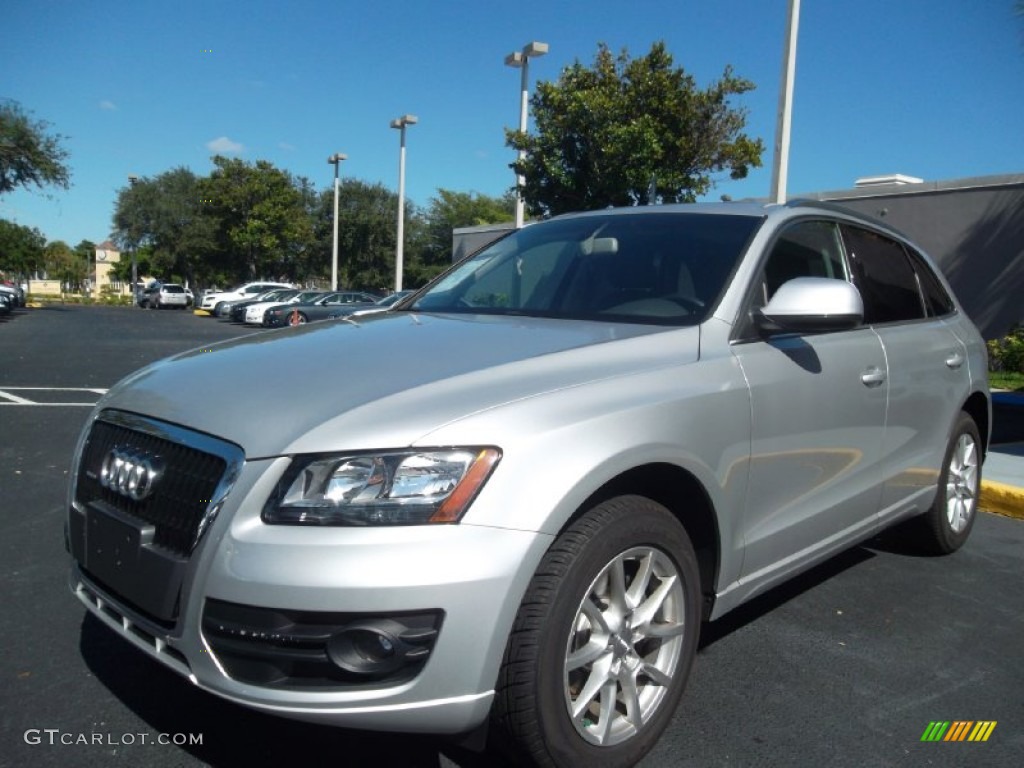 2009 Q5 3.2 Premium quattro - Ice Silver Metallic / Black photo #13