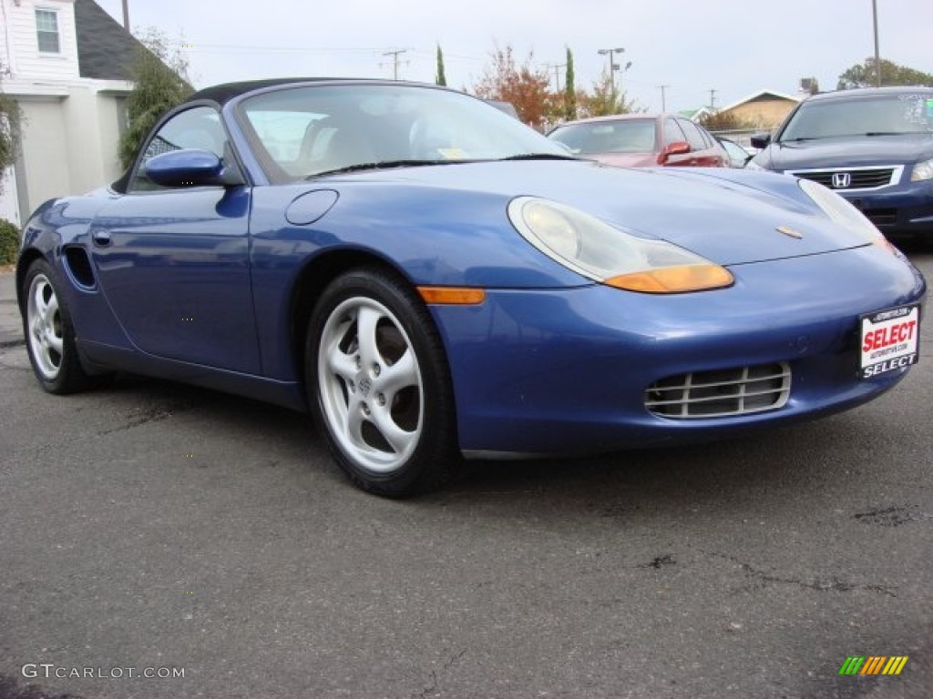 1997 Boxster  - Zenith Blue Metallic / Graphite Grey photo #8