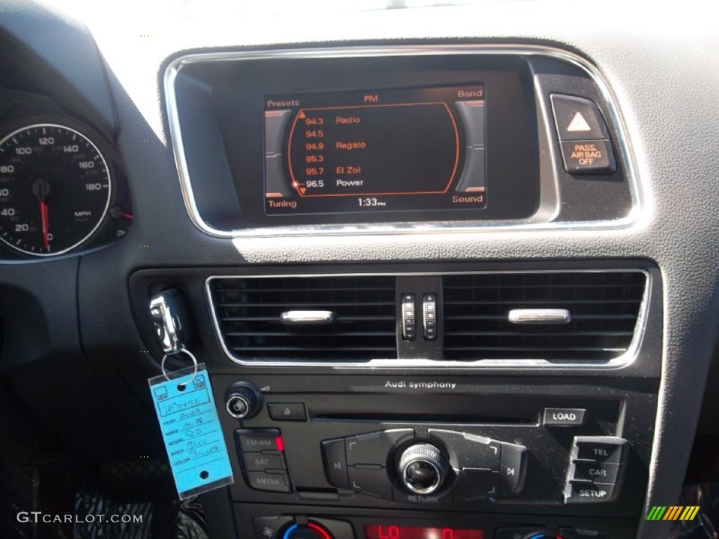 2009 Q5 3.2 Premium quattro - Ice Silver Metallic / Black photo #29