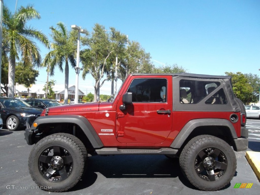 2010 Jeep Wrangler Sport 4x4 Custom Wheels Photo #56161763