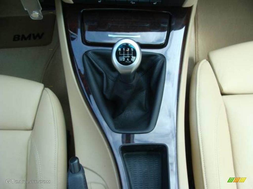 2006 3 Series 330xi Sedan - Jet Black / Beige photo #16