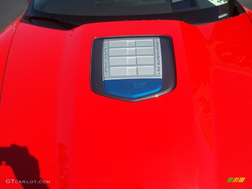 2010 Chevrolet Corvette ZR1 6.2 Liter Supercharged OHV 16-Valve LS9 V8 Engine Photo #56162413