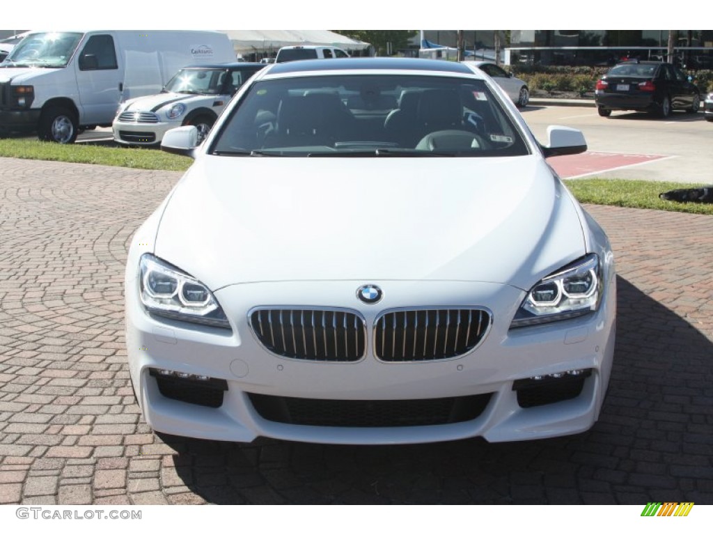 Alpine White 2012 BMW 6 Series 640i Coupe Exterior Photo #56163599
