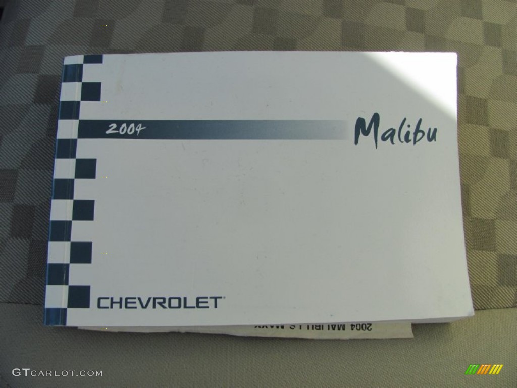 2004 Chevrolet Malibu Maxx LS Wagon Books/Manuals Photo #56163887