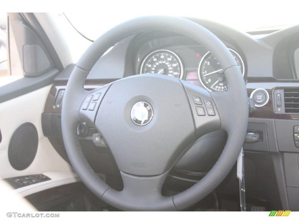 2011 3 Series 328i Sedan - Space Gray Metallic / Oyster/Black Dakota Leather photo #26