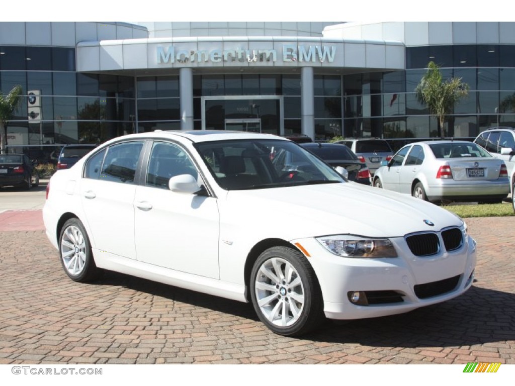 2011 3 Series 328i Sedan - Alpine White / Black Dakota Leather photo #1