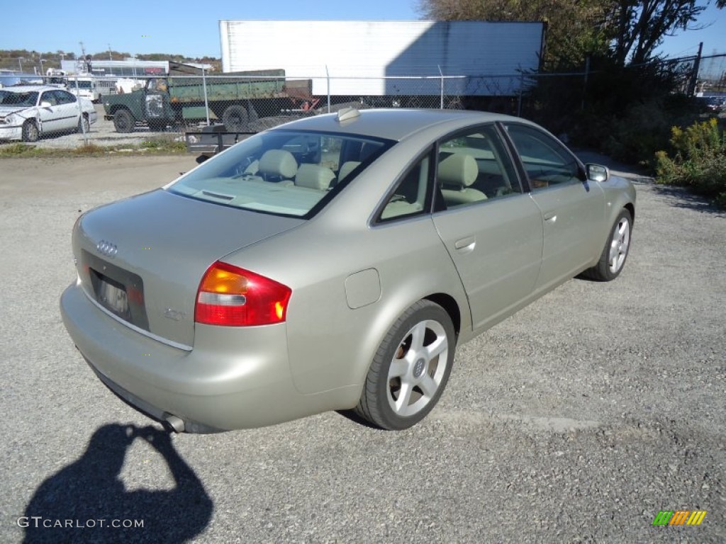 2004 A6 2.7T quattro Sedan - Melange Metallic / Beige photo #8