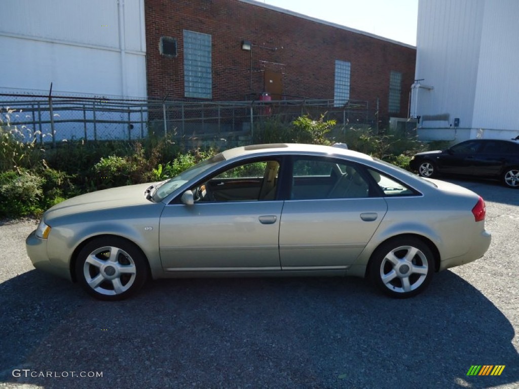 2004 A6 2.7T quattro Sedan - Melange Metallic / Beige photo #11