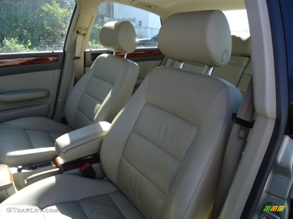 2004 A6 2.7T quattro Sedan - Melange Metallic / Beige photo #14