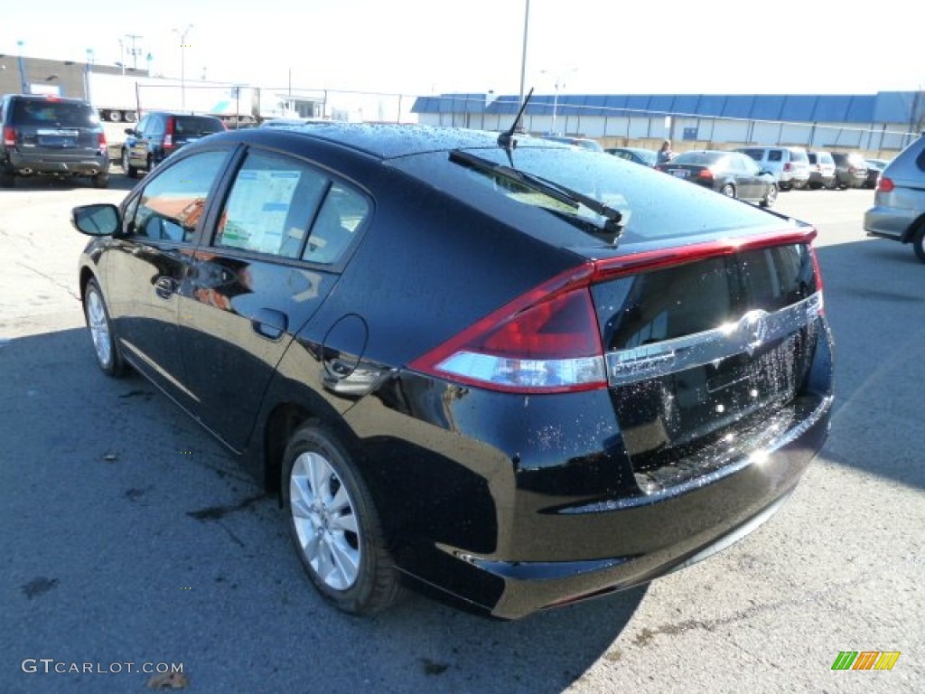 Crystal Black Pearl 2012 Honda Insight EX Hybrid Exterior Photo #56165936