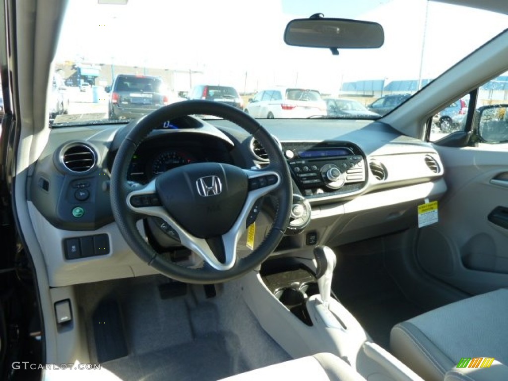 2012 Honda Insight EX Hybrid Gray Dashboard Photo #56166014
