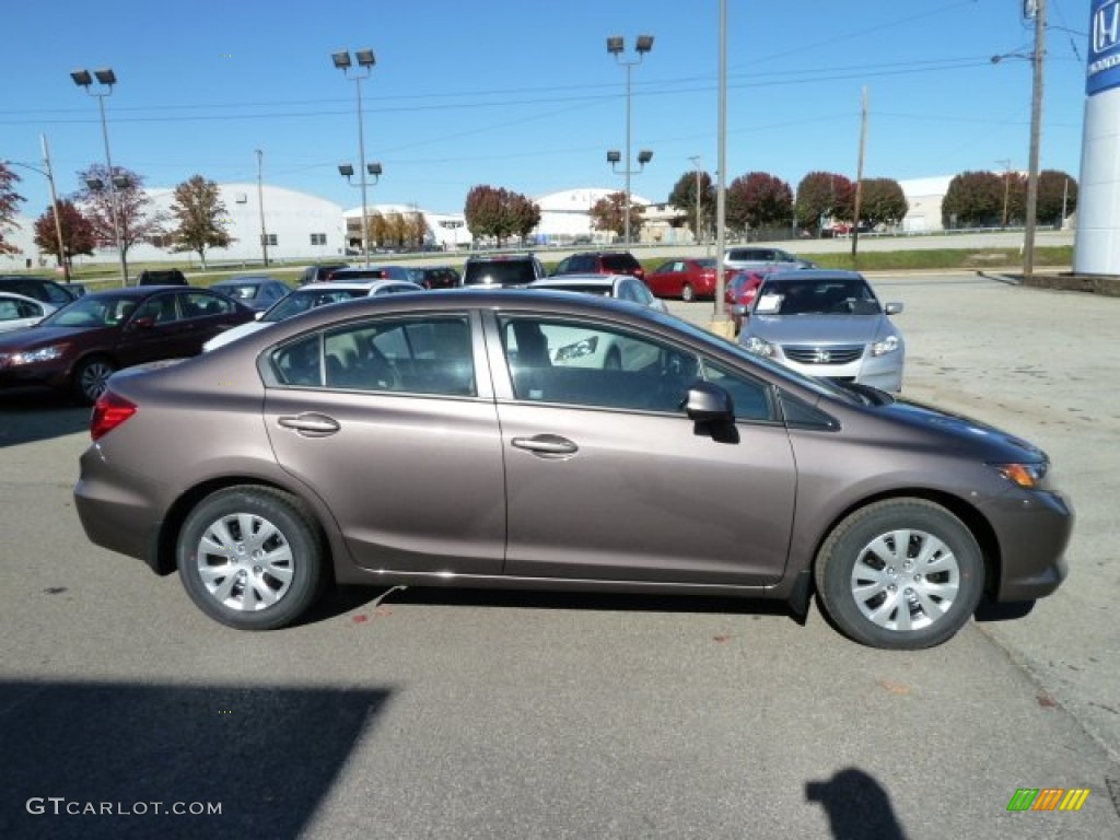Urban Titanium Metallic 2012 Honda Civic LX Sedan Exterior Photo #56166284