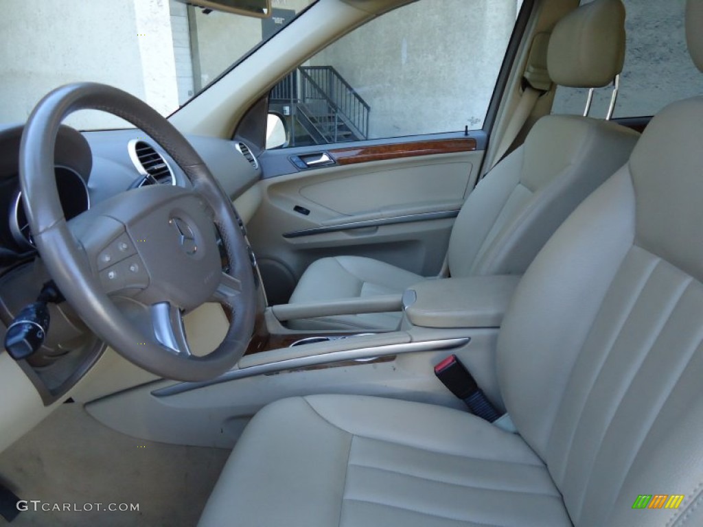 2008 ML 350 4Matic - Jade Green Metallic / Macadamia photo #13