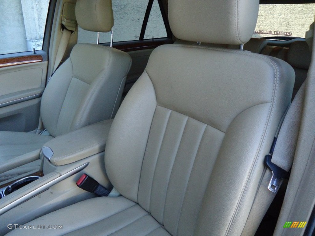 2008 ML 350 4Matic - Jade Green Metallic / Macadamia photo #14